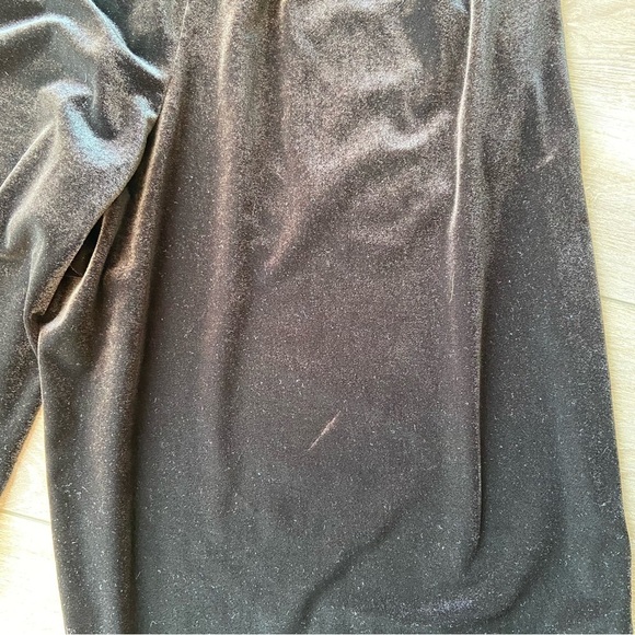 Torrid Velvet Wide Leg Cropped Pants - Picture 15 of 15